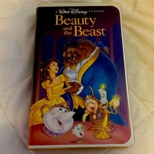 Beauty And The Beast VHS Tape 1992 Walt Disney's Black Diamond Classic-1325 RARE